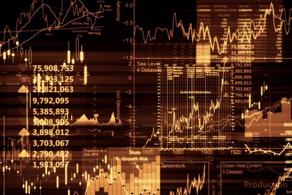 Visual data representation symbolizing secure transport, traceable logistics, and custody chain processes in IT asset disposition